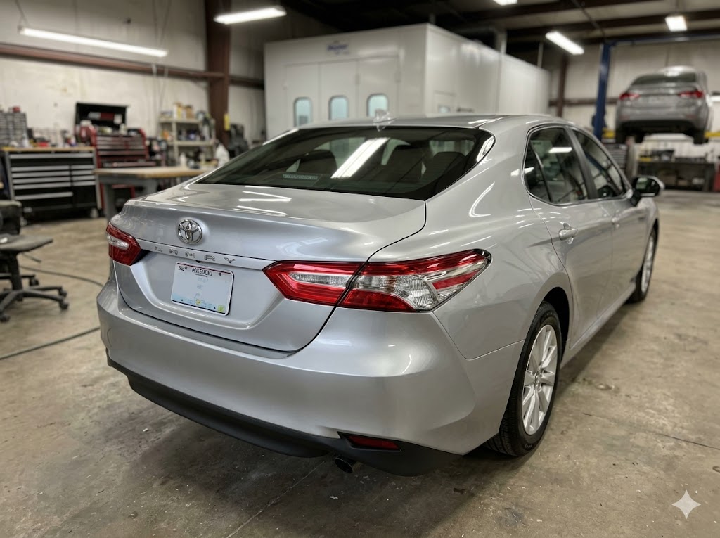 2018 Toyota Camry after collision repair at Boone County Auto Body